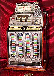 Slot machine external after restoration
